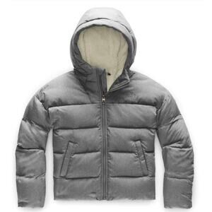 The North Face Kids Gray Puffer Jacket